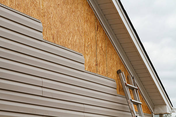 Professional Siding Repair technician working in Lucas, TX